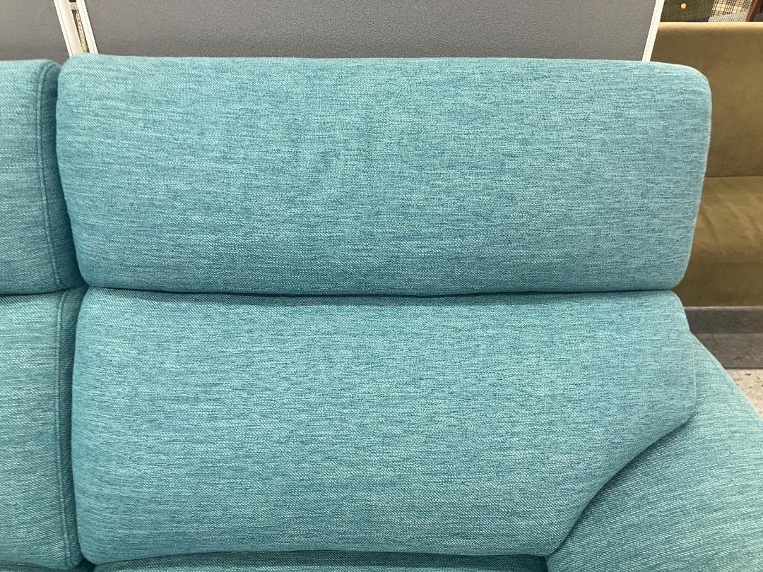 ニトリ 2人掛けソファ Nポケット グリーン