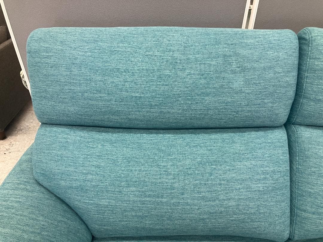 ニトリ 2人掛けソファ Nポケット グリーン