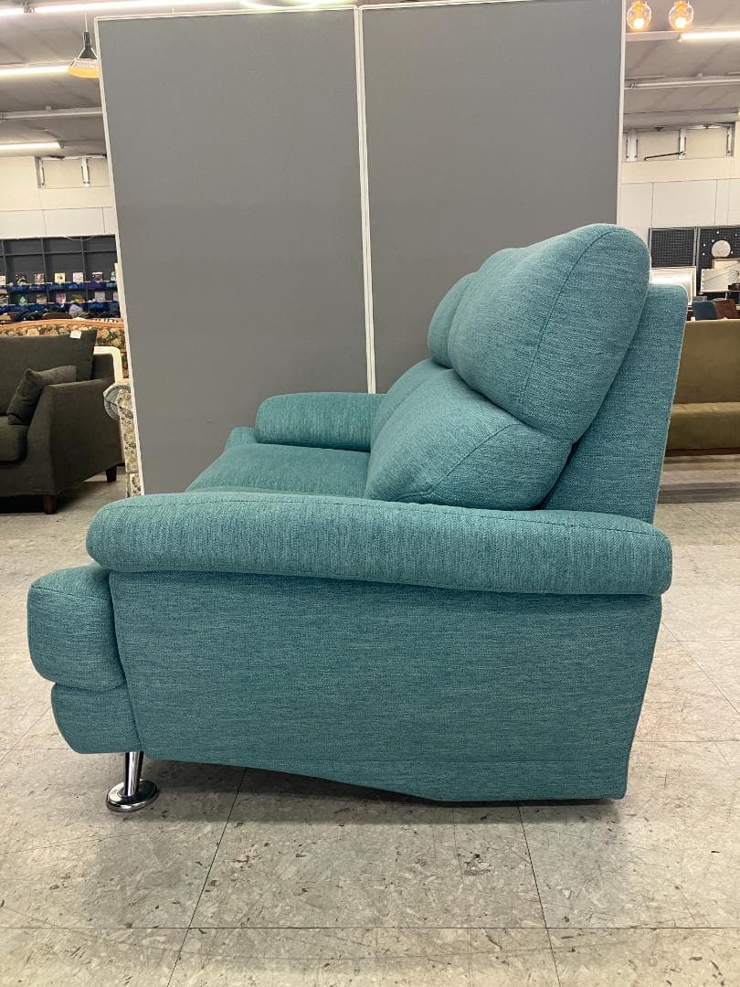 ニトリ 2人掛けソファ Nポケット グリーン