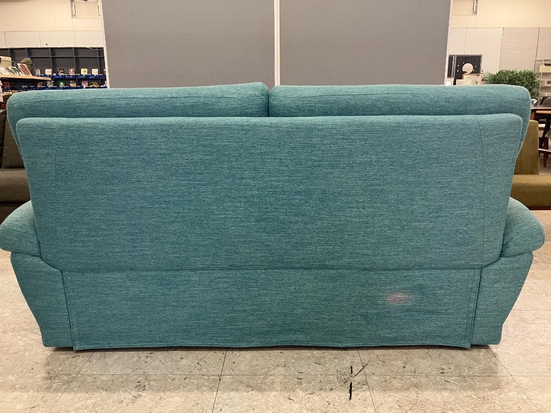 ニトリ 2人掛けソファ Nポケット グリーン