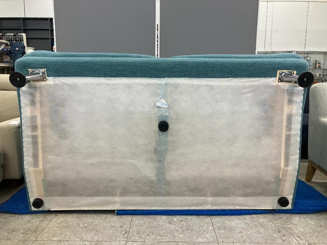 ニトリ 2人掛けソファ Nポケット グリーン