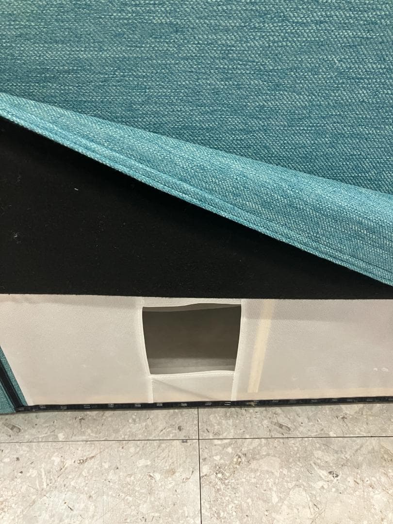 ニトリ 2人掛けソファ Nポケット グリーン