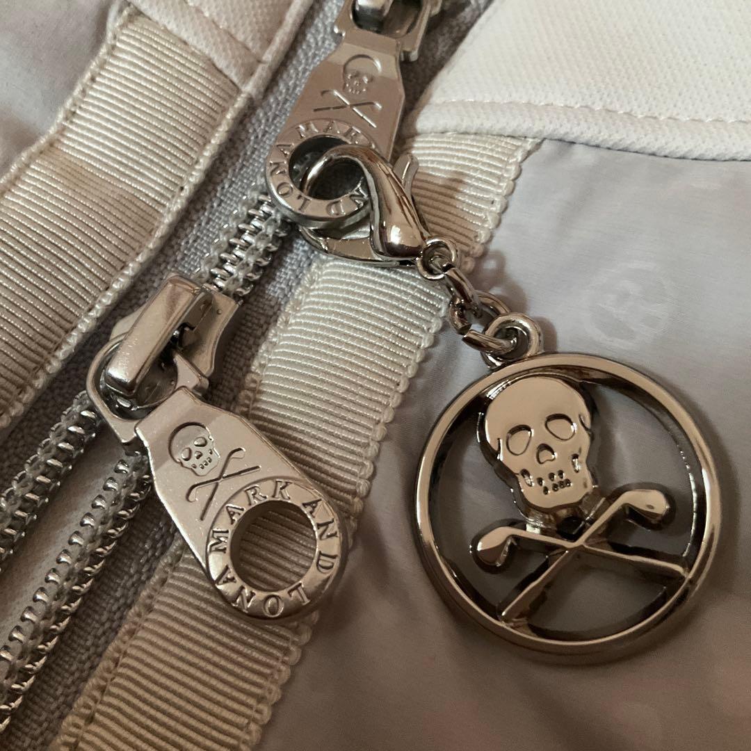 極美品MARK & LONA 異素材中綿ジップアップジャケット 38