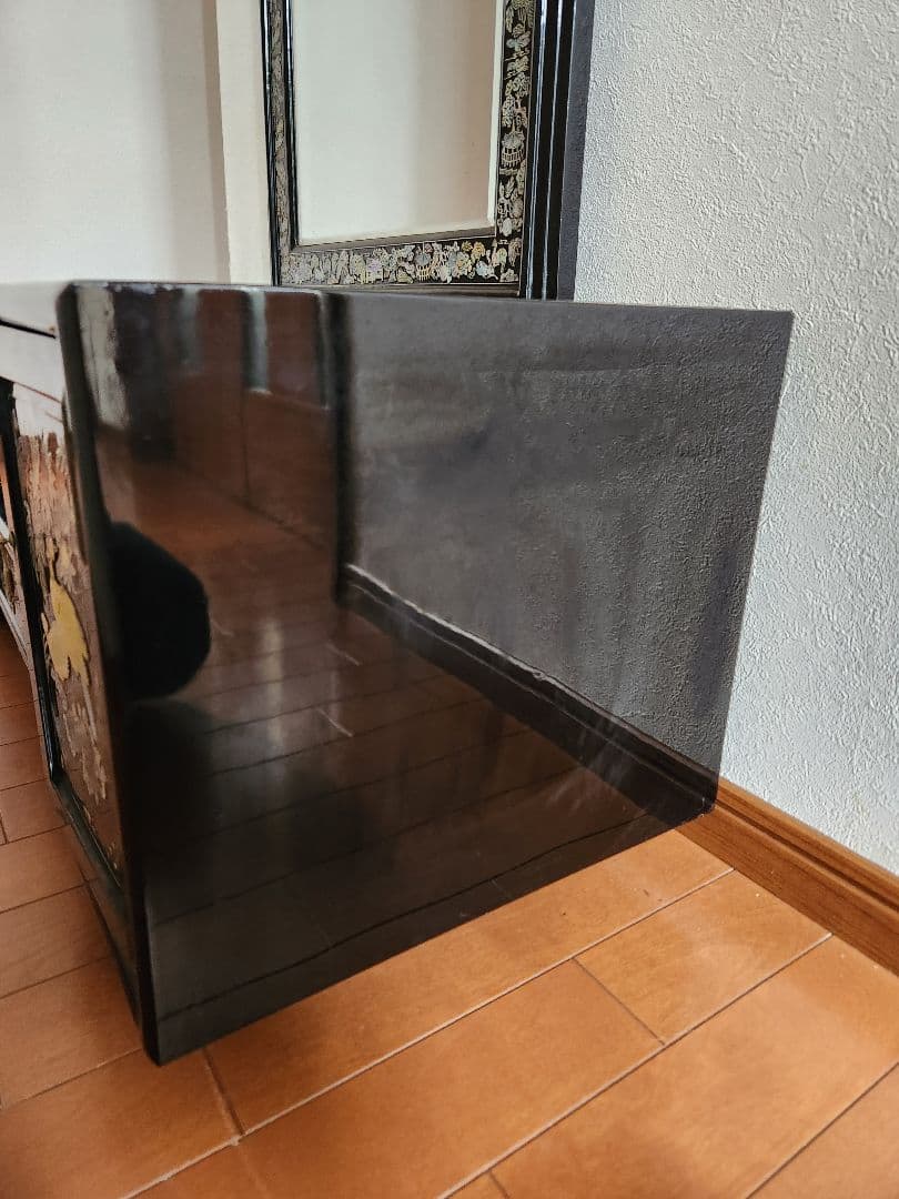 希少螺鈿の鏡台　高級家具アンティークヴィンテージ古道具骨董美術品