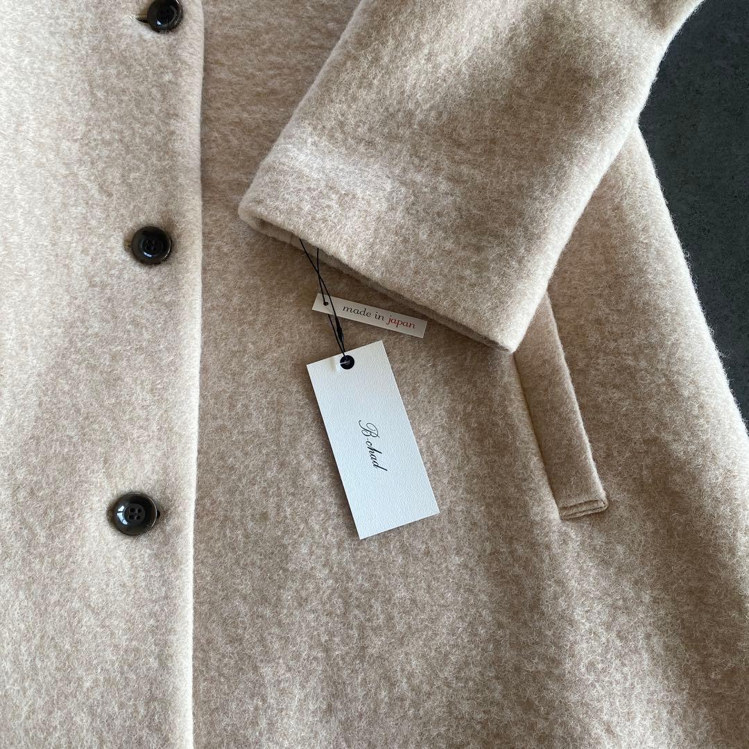 【新品タグ付き】B-chadビーチャド♡圧縮ウールロングコート38size