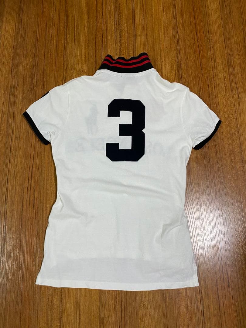 ラルフローレン　ポロシャツ LOS ANGELES ホワイト 3