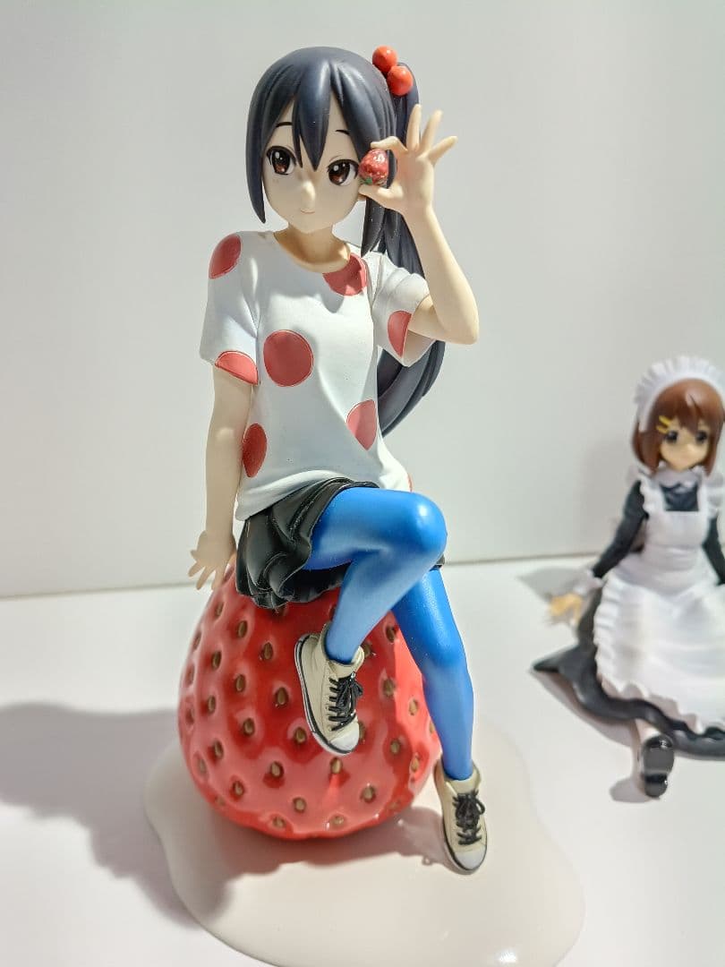 けいおん　フィギュア　2体　セット　京アニショップ限定　中野梓　平沢唯　メイド