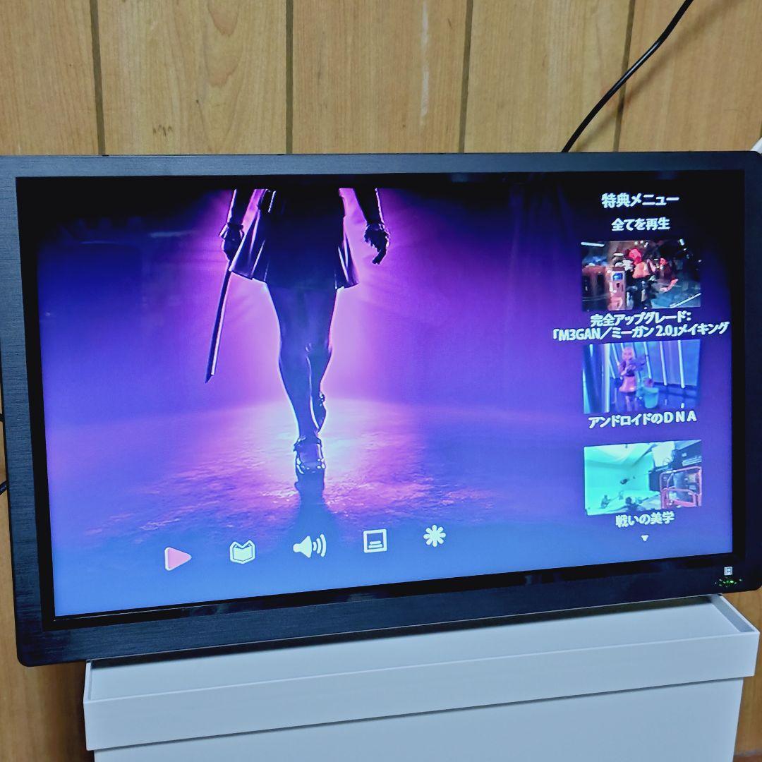 【OVER TIME】15.6インチ ポータブルテレビ DVDプレーヤー搭載