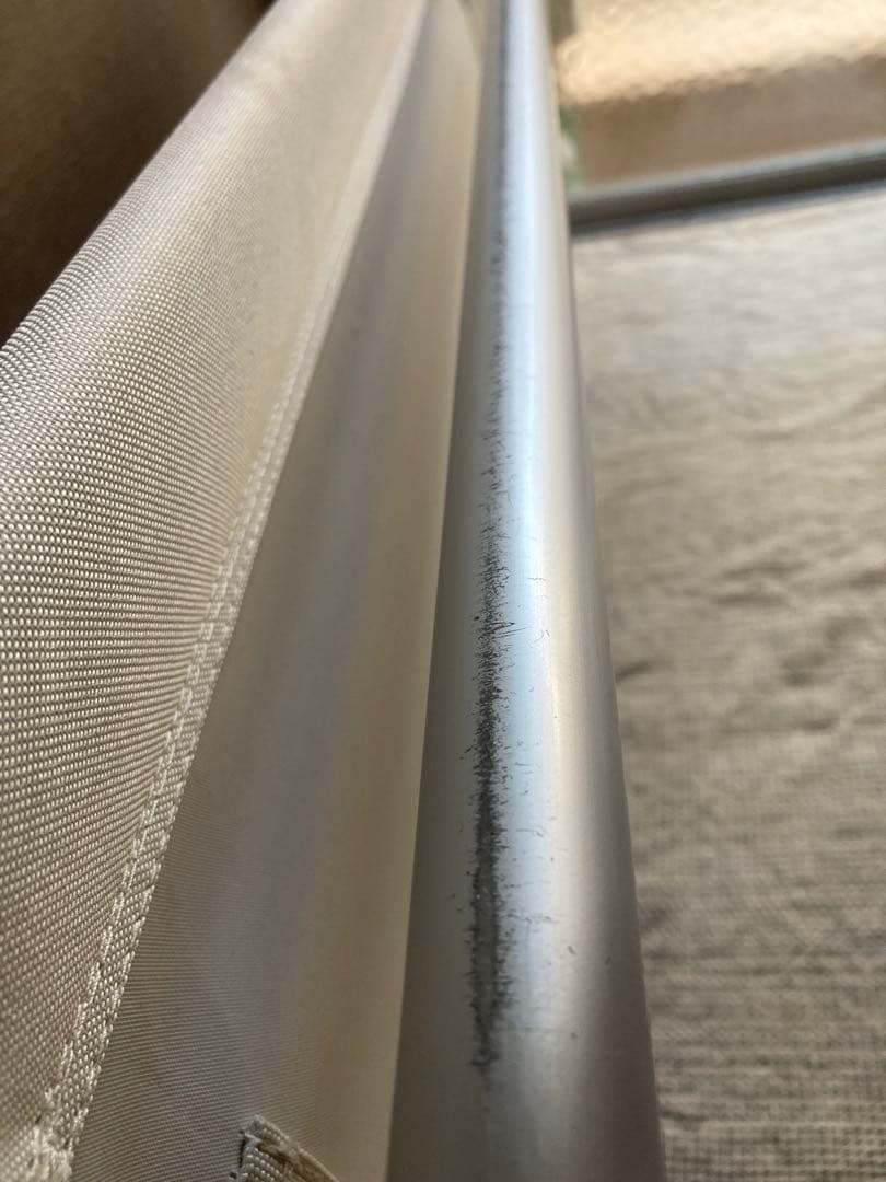 無印良品　ベンチ　アルミ　折りたたみ