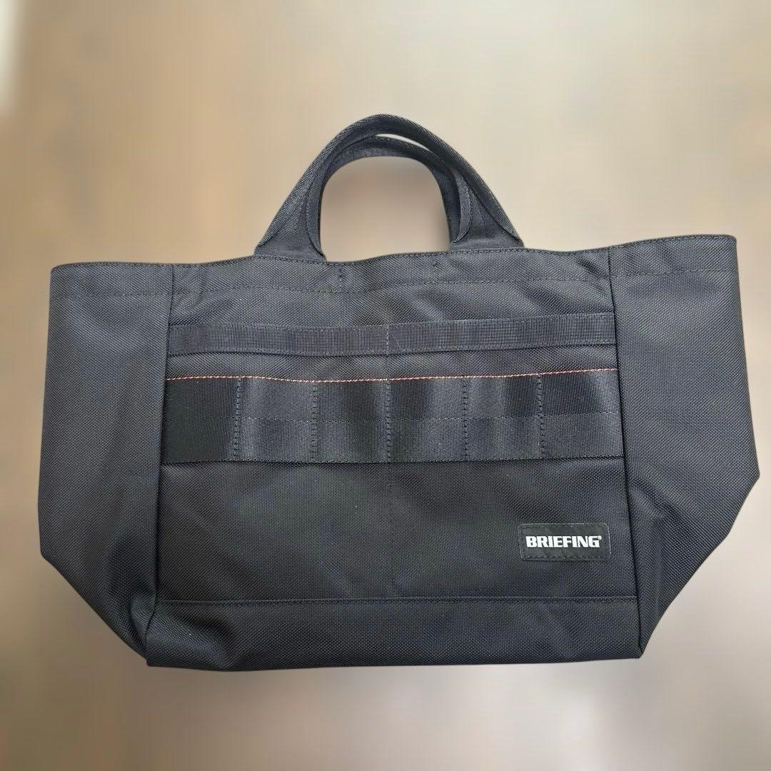n*o様 BRIEFING 黒 トートバッグ