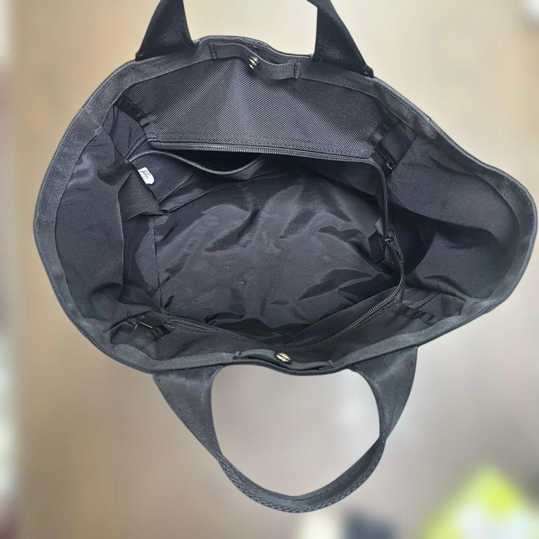 n*o様 BRIEFING 黒 トートバッグ