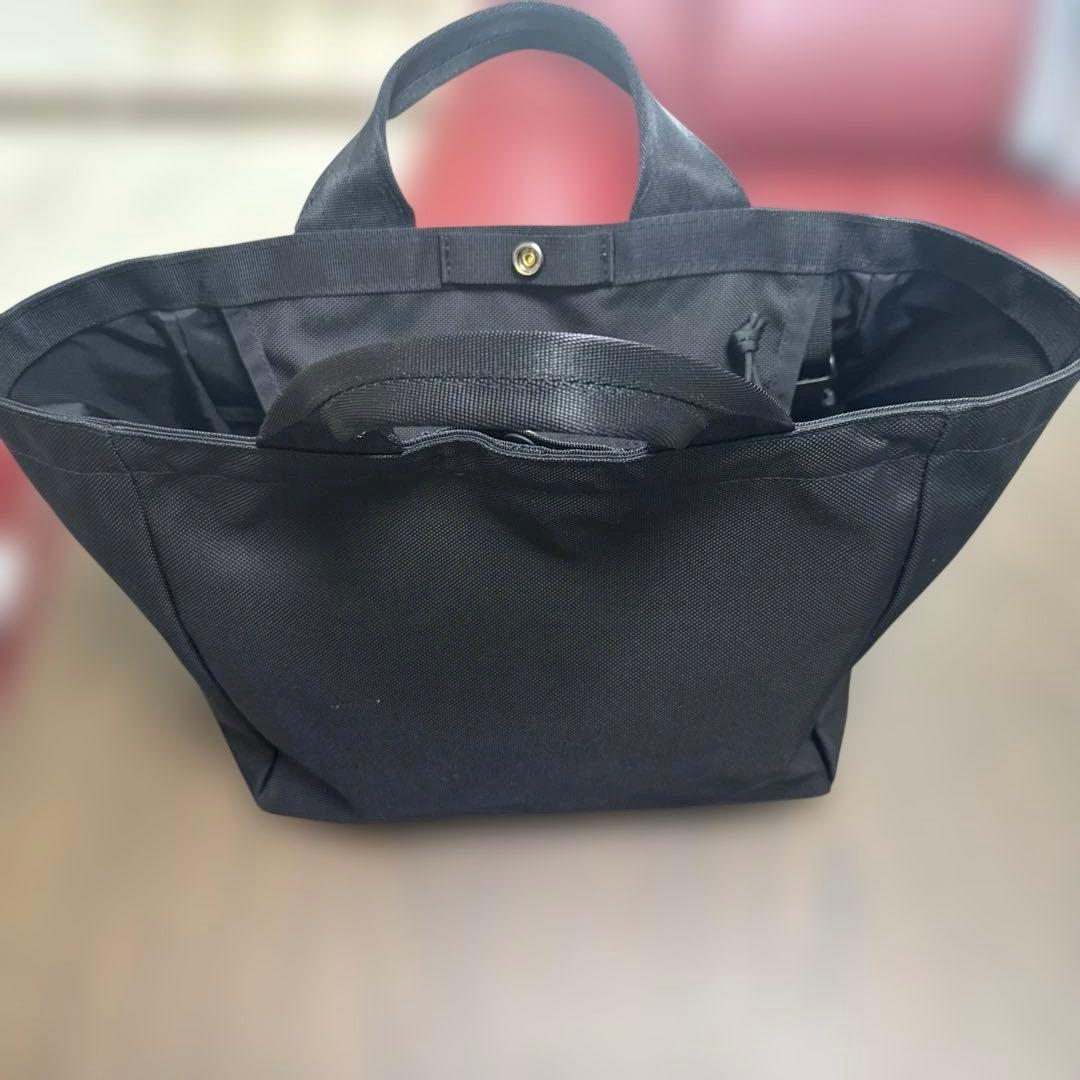 n*o様 BRIEFING 黒 トートバッグ