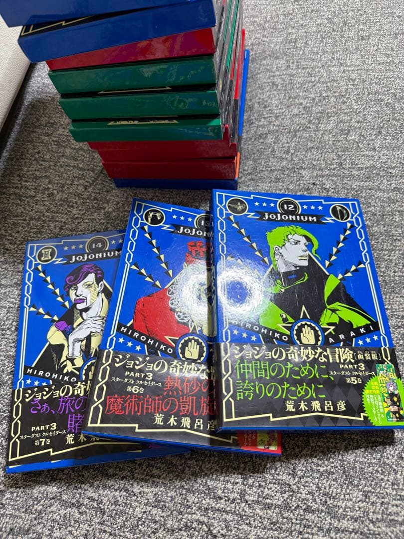 jojonium 函装版　全顔セット　初版しおりつき