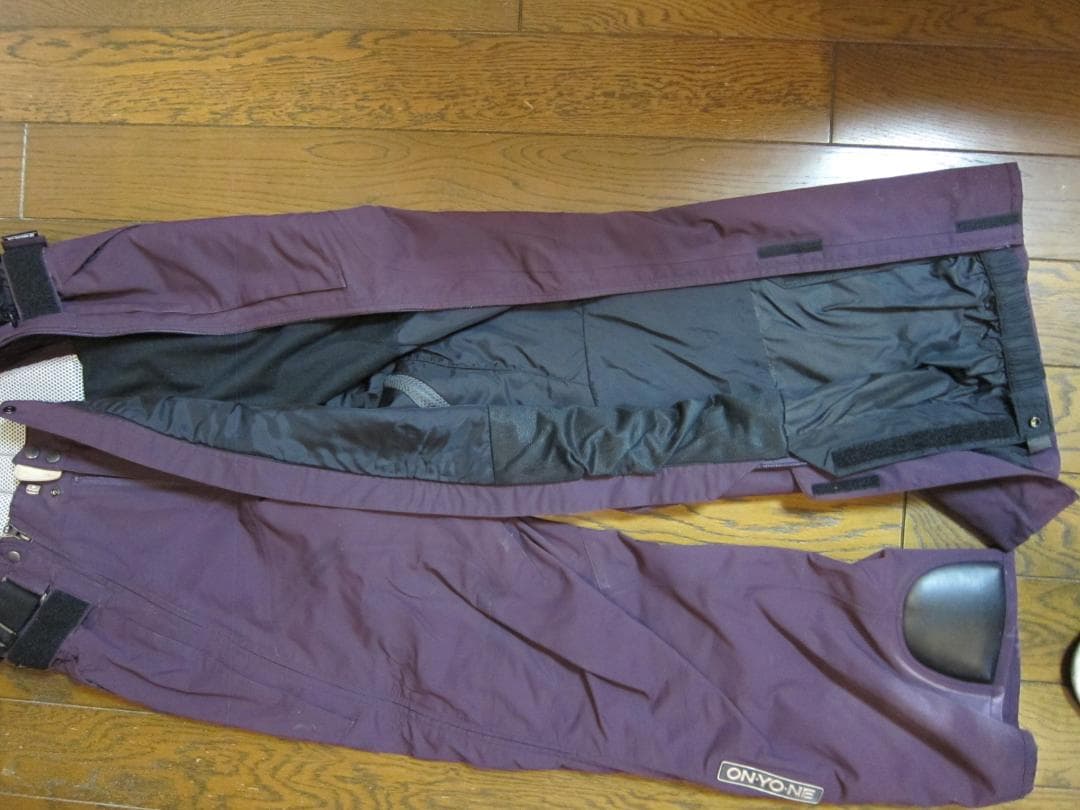 【ONYONE】オンヨネ スキーウェア 上下セット Ｌサイズ サイドファスナー