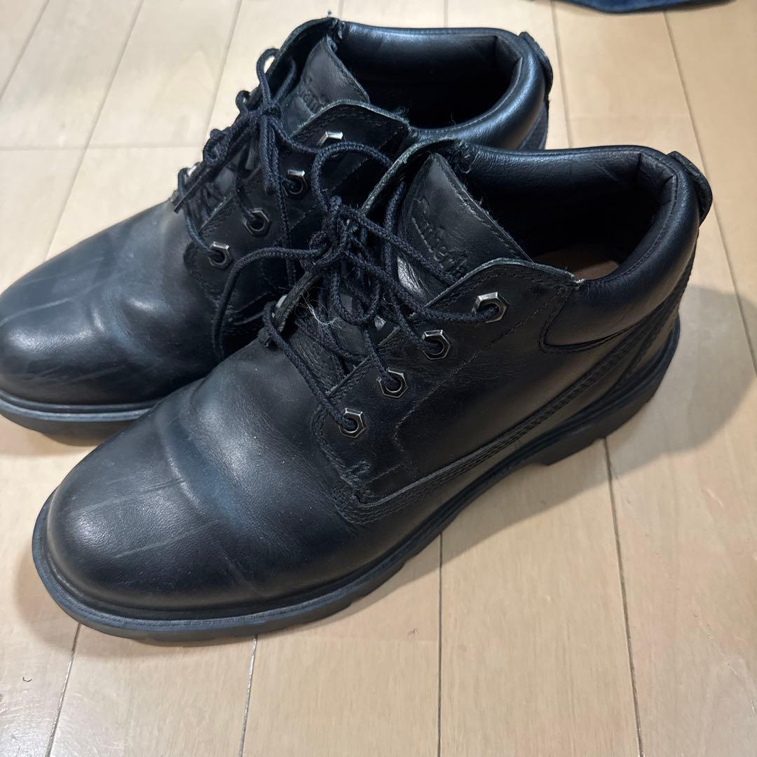 ティンバーランドブラックスニーカーswag