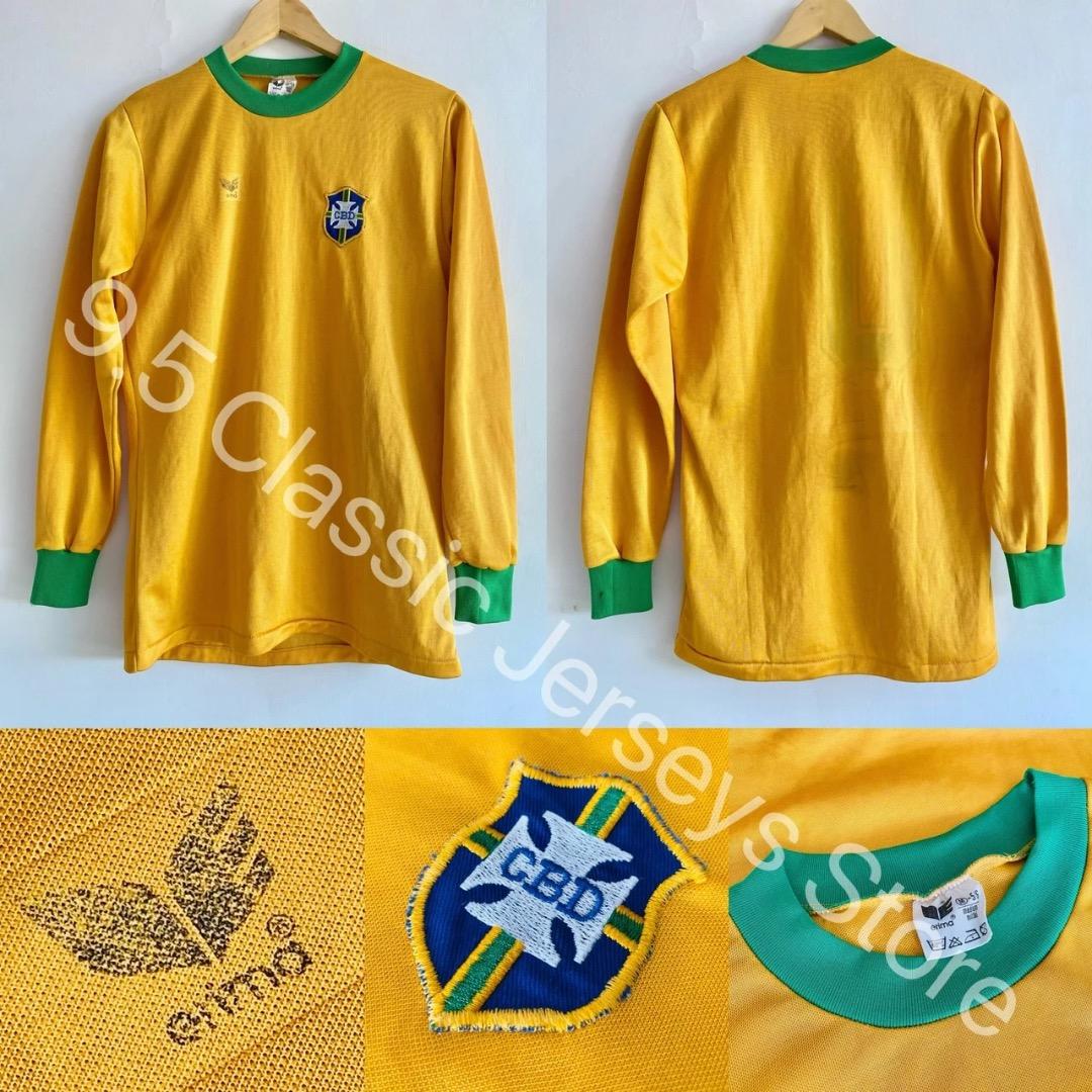 ブラジル代表 80/81 ホーム ユニフォーム 長袖