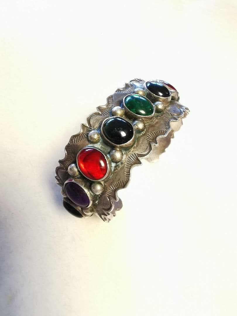 世界で１つ。一点物アンティーク　バングル　インディアンジュエリー