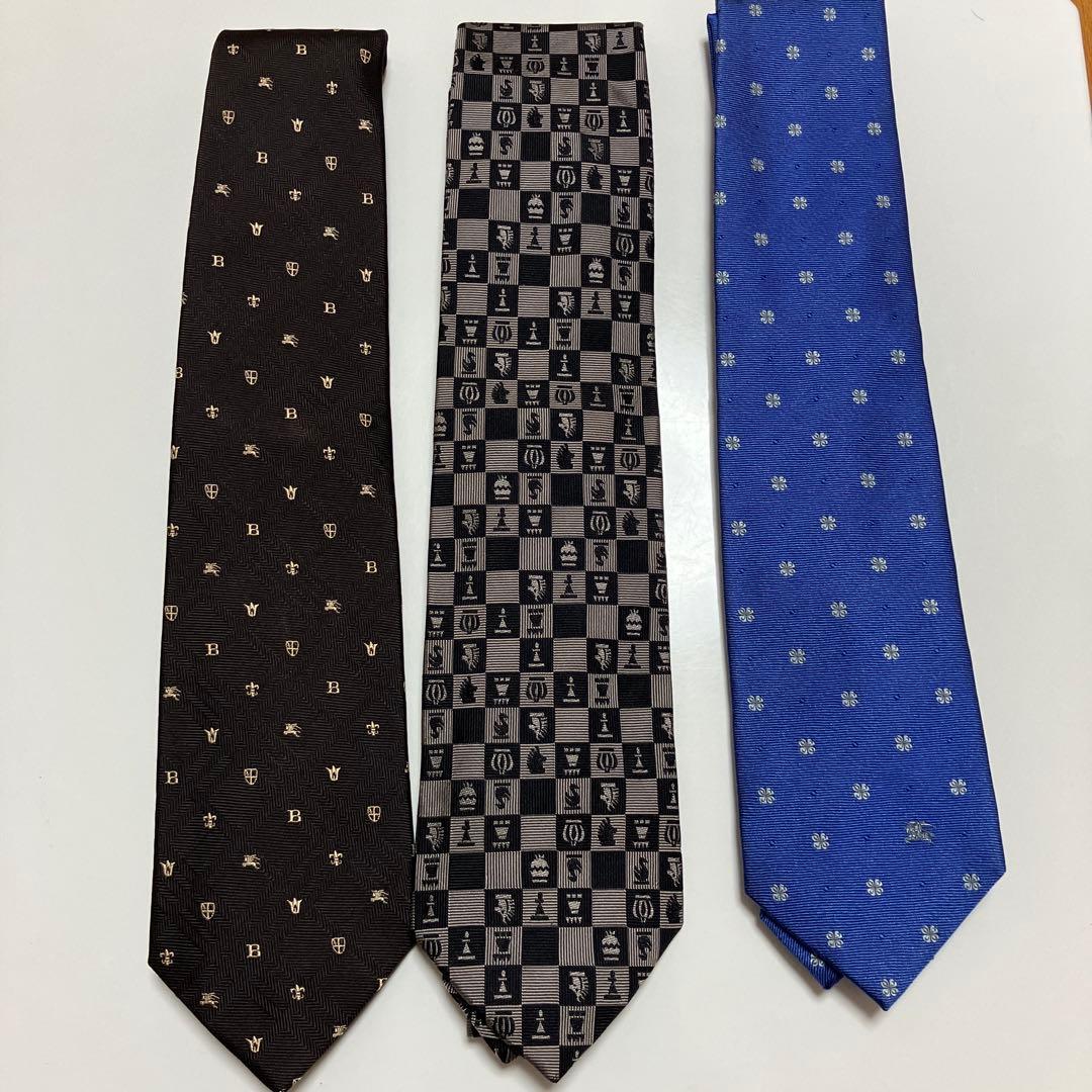 BURBERRY BLACK LABELネクタイ 3本セット