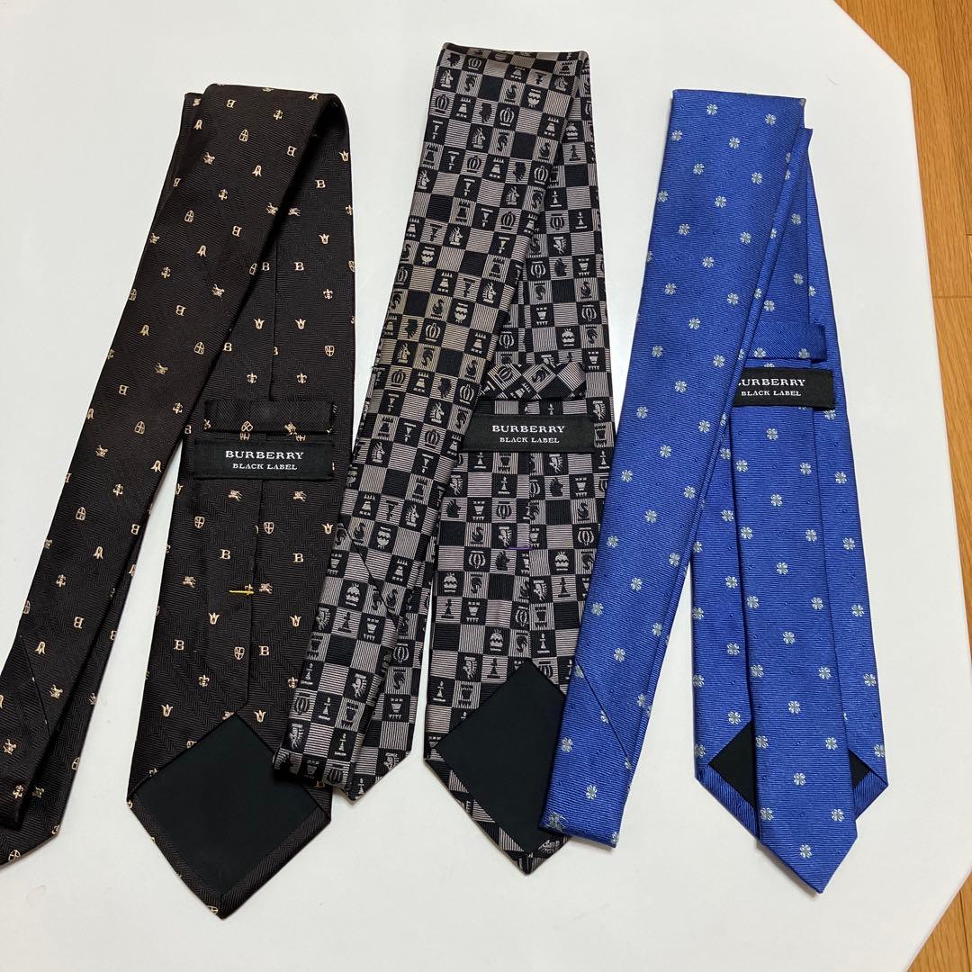 BURBERRY BLACK LABELネクタイ 3本セット