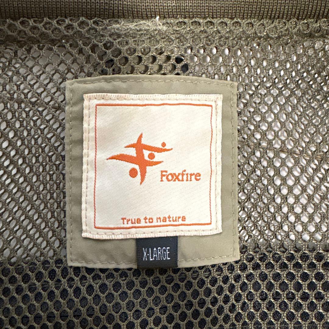 Foxfire エキスパートメッシュベスト　カーキ　XL