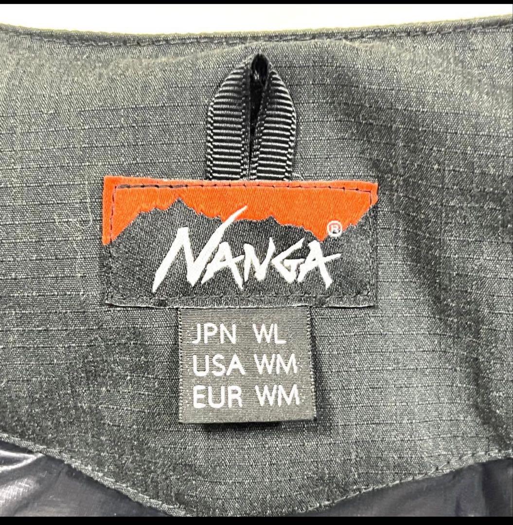 値下げしました‼️ナンガ タキビダウンベスト グレー L ‼️ほぼ未使用