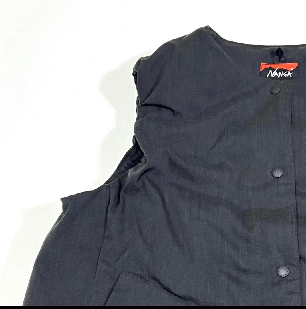 値下げしました‼️ナンガ タキビダウンベスト グレー L ‼️ほぼ未使用