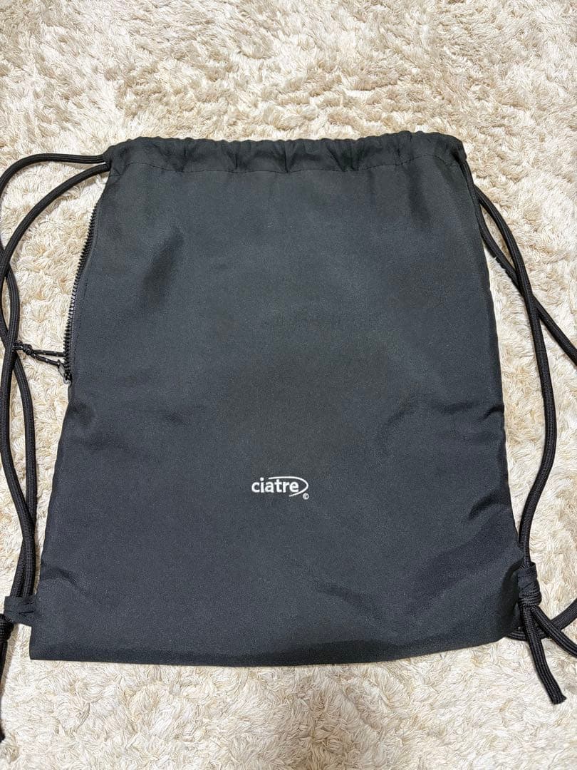 ［完売品］ciatre ナップサック　ブラック