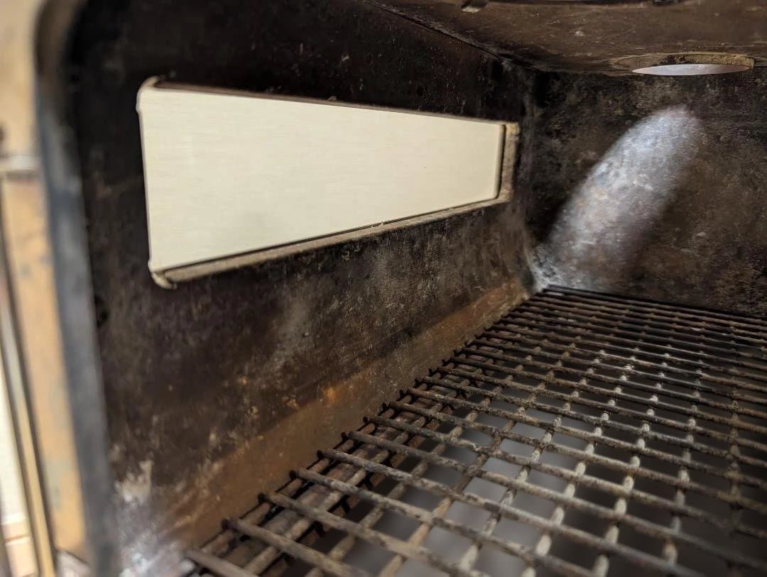 テンマクデザイン ウッドストーブサイドヴュー 旧Ｍサイズ（煙突Φ63mm）セット