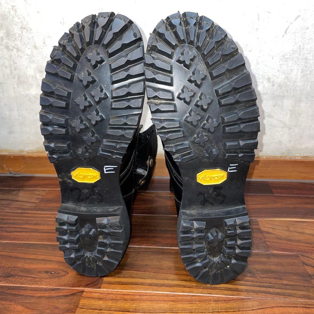 ビンテージ　キャロライナ　コンバットブーツ　サイドジップ