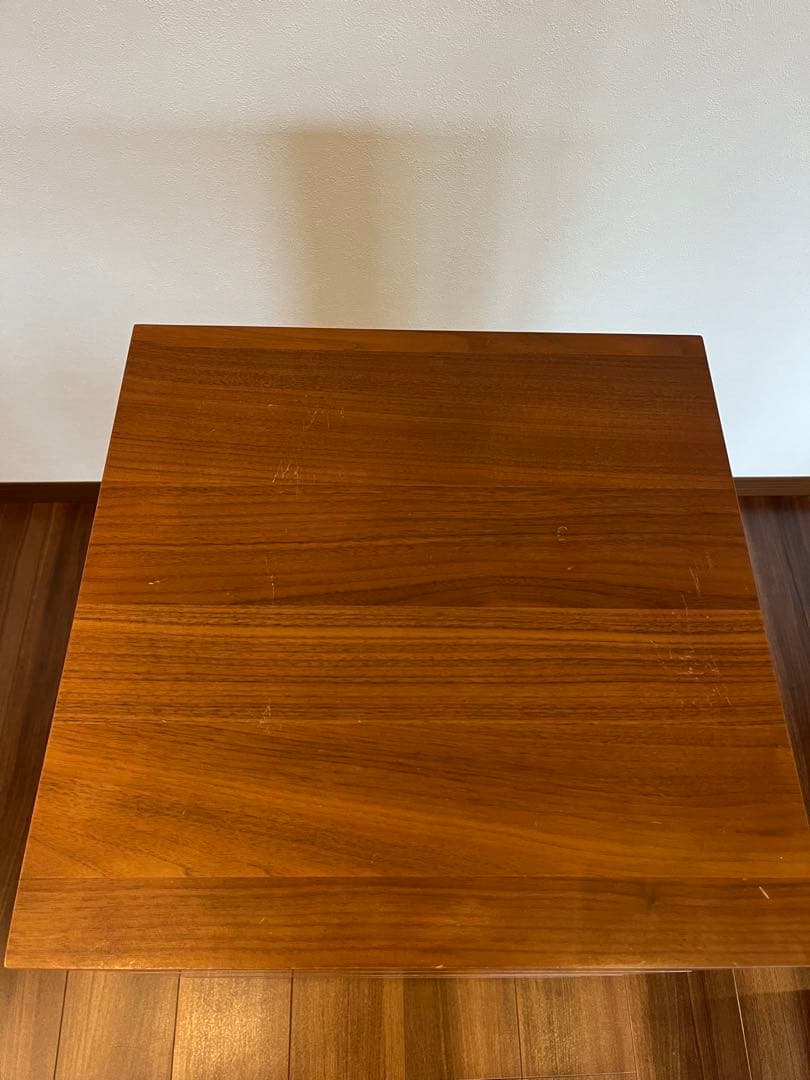 無印良品　4段チェスト　ウォルナット