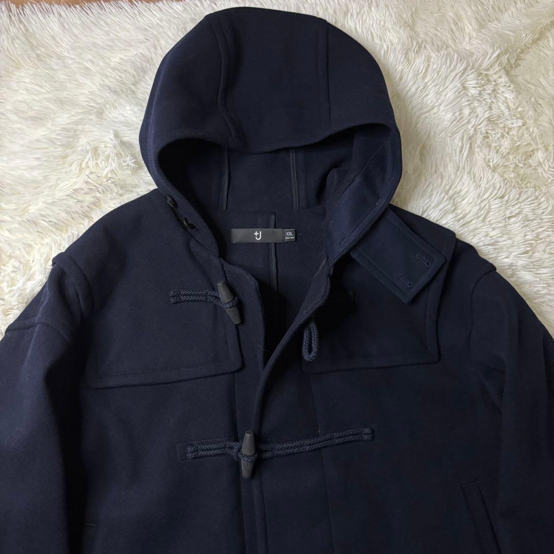 未使用級✨️ ユニクロ ジルサンダー ウール オーバーサイズダッフルコート 2XL