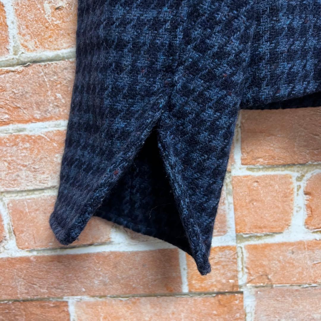 マーガレットハウエル　Pコート　カラーネップ　ミックスツイード