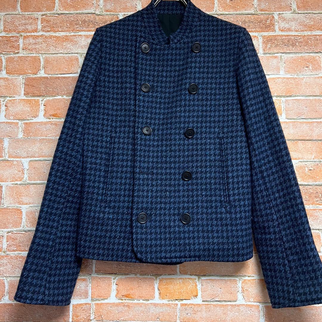 マーガレットハウエル　Pコート　カラーネップ　ミックスツイード