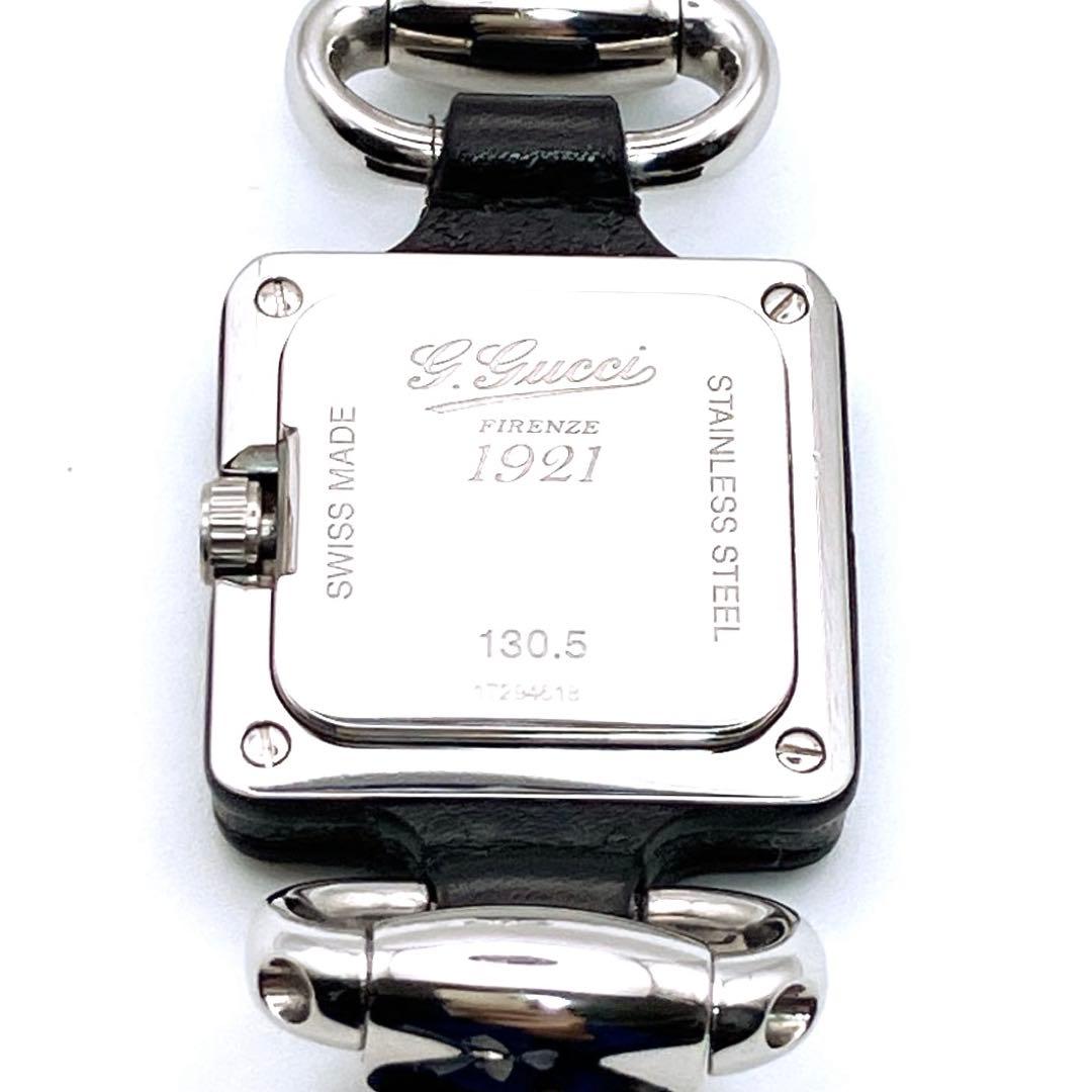 グッチ 130.5 ホースビット 1921 コレクション スクエア クォーツ