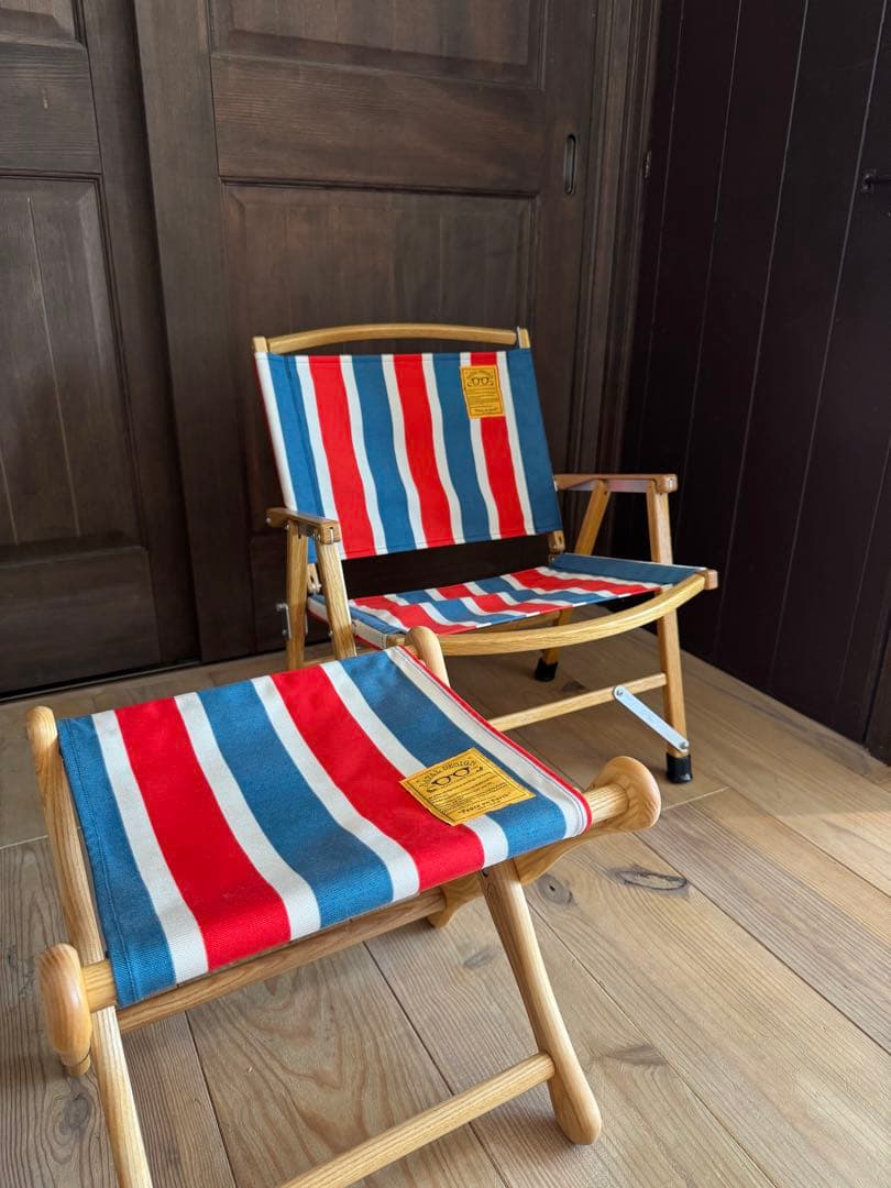 ネイタルデザイン　カーミットチェア　ELスツール　セットでの販売となります。