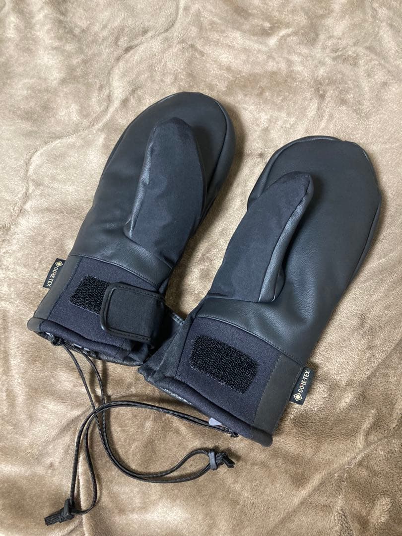 エビス　GORE-TEX 防水ミトングローブ ブラック