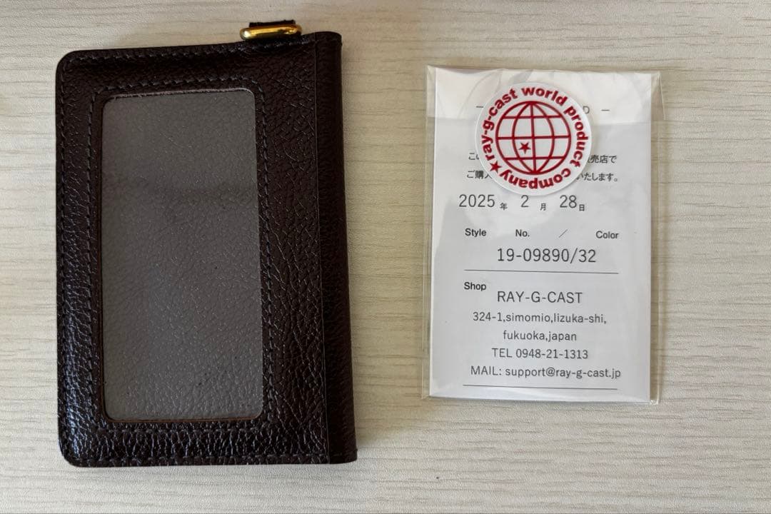 【新品未使用品】イルビゾンテ　カードケース　ネックレス