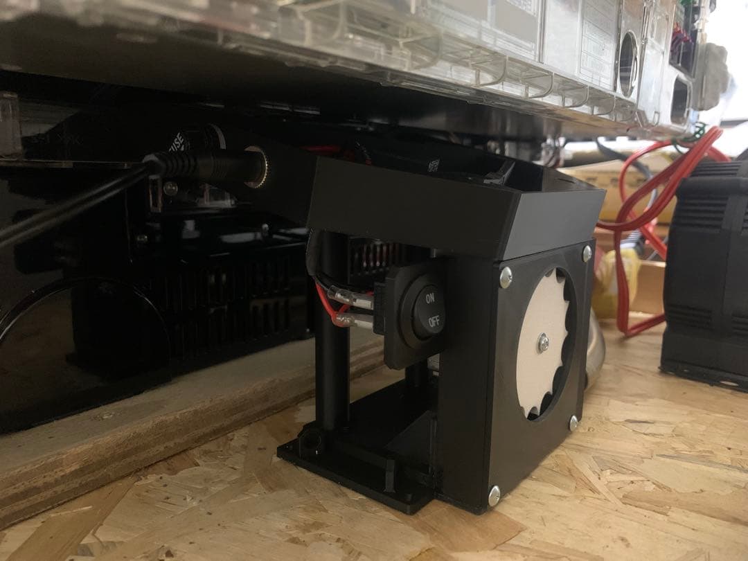 自作パチンコ玉上げ機　家パチ