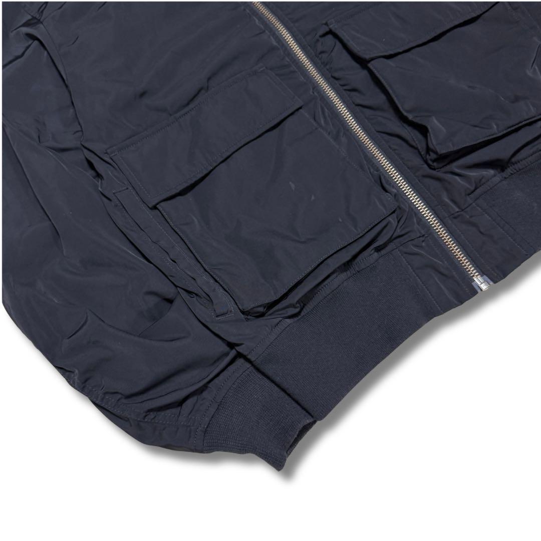 AVIREX PX MA-1 フライトジャケット ブラック L ミリタリー 短丈