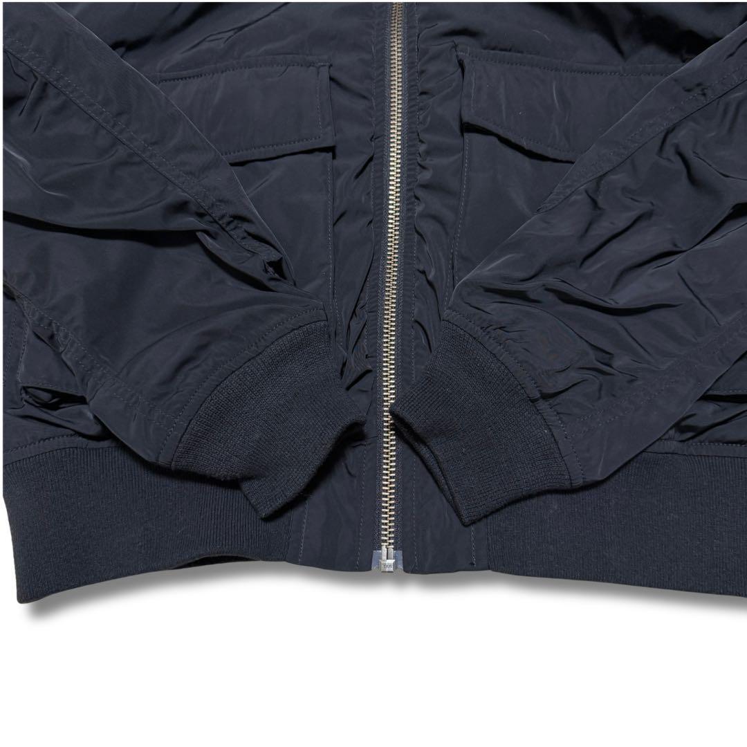 AVIREX PX MA-1 フライトジャケット ブラック L ミリタリー 短丈