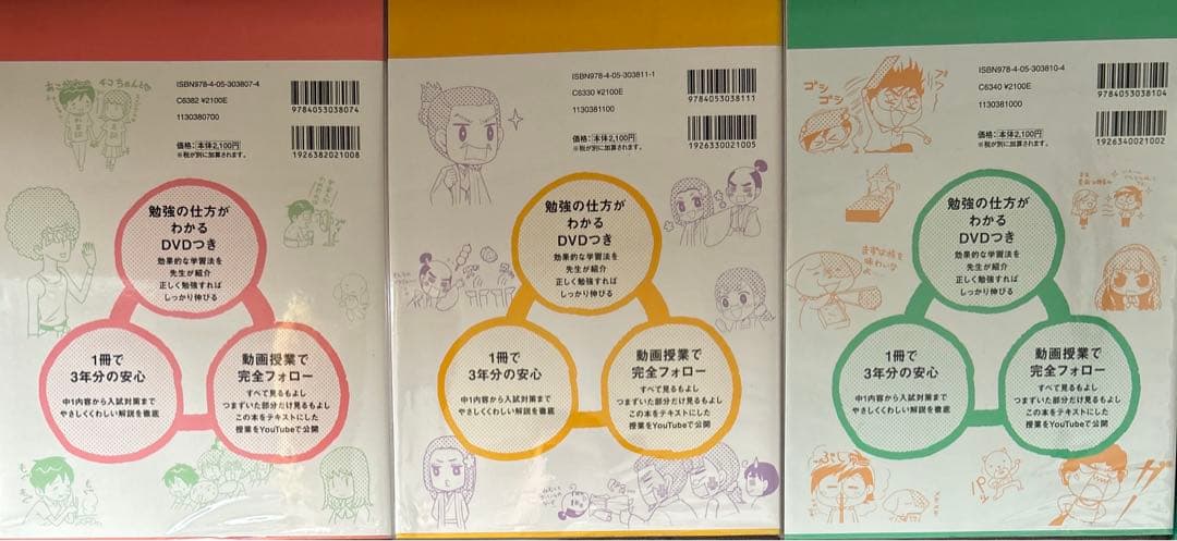 やさしくまるごと中学英語 : おうちでガッチリ3年分の個別指導　まとめ売り
