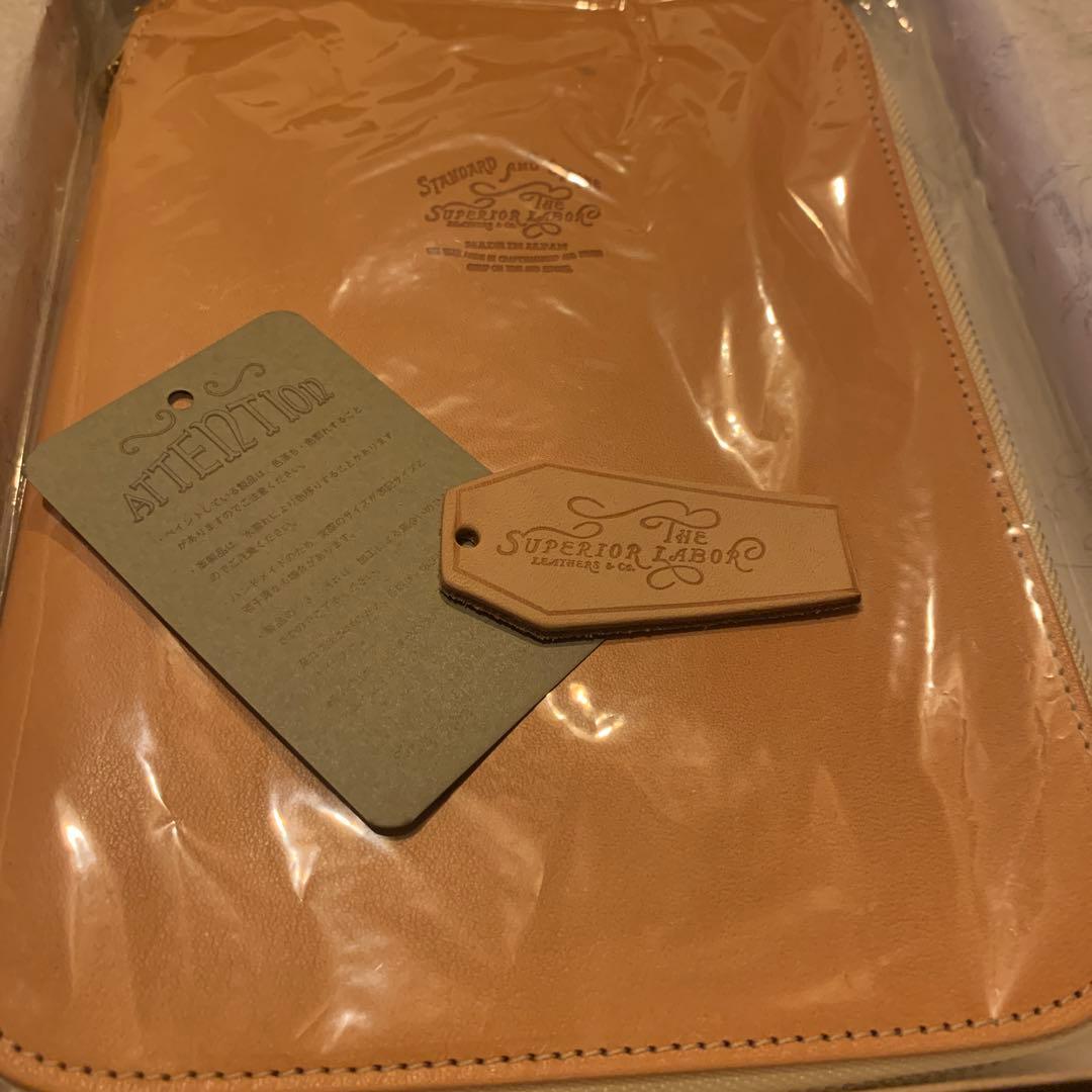 新品箱入SUPERIOR LABORシュペリオールレイバー A5革オーガナイザー