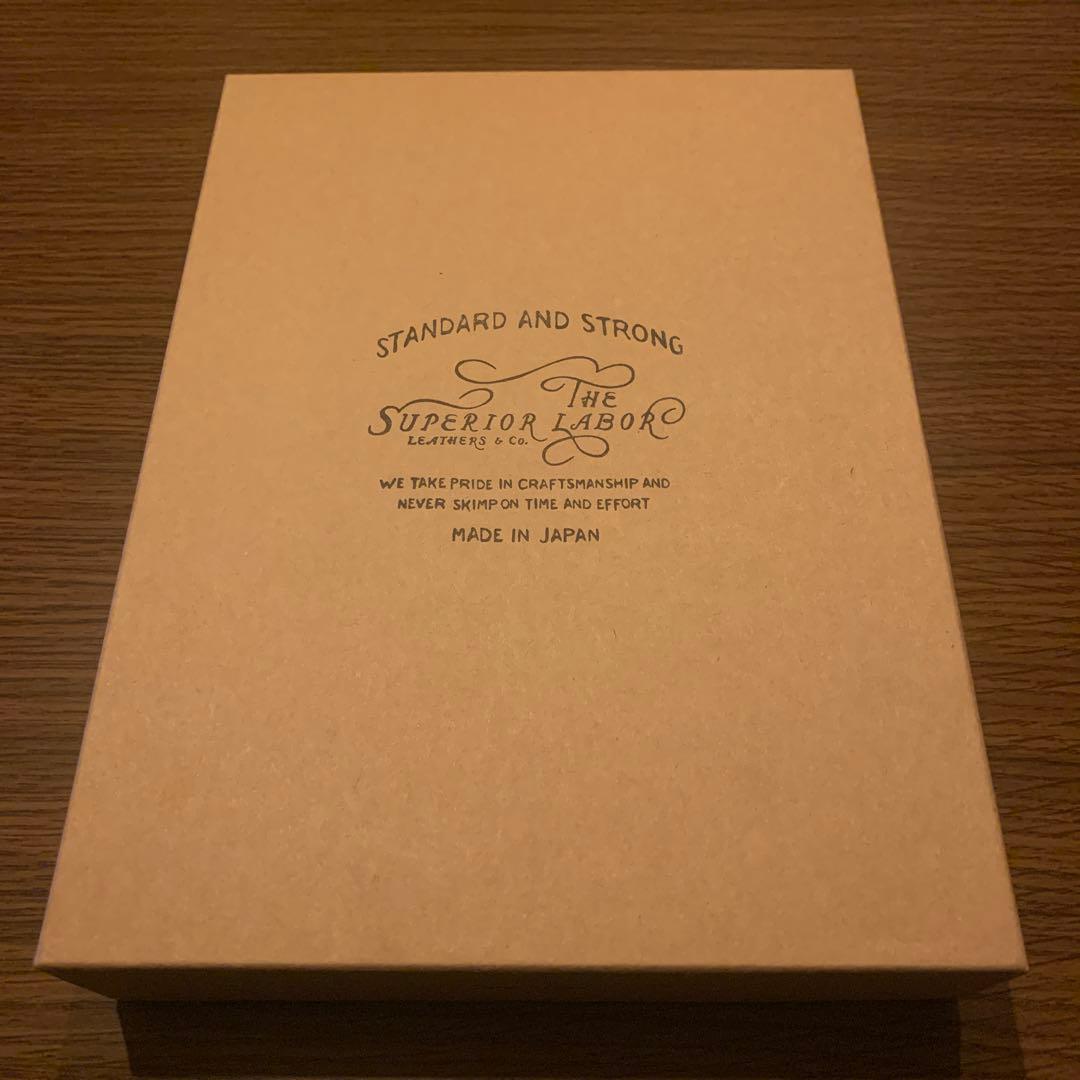 新品箱入SUPERIOR LABORシュペリオールレイバー A5革オーガナイザー