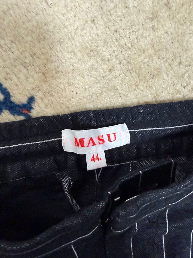 パンツ 25SS MASU CLASSIC EASY TROUSERS(BLACK)