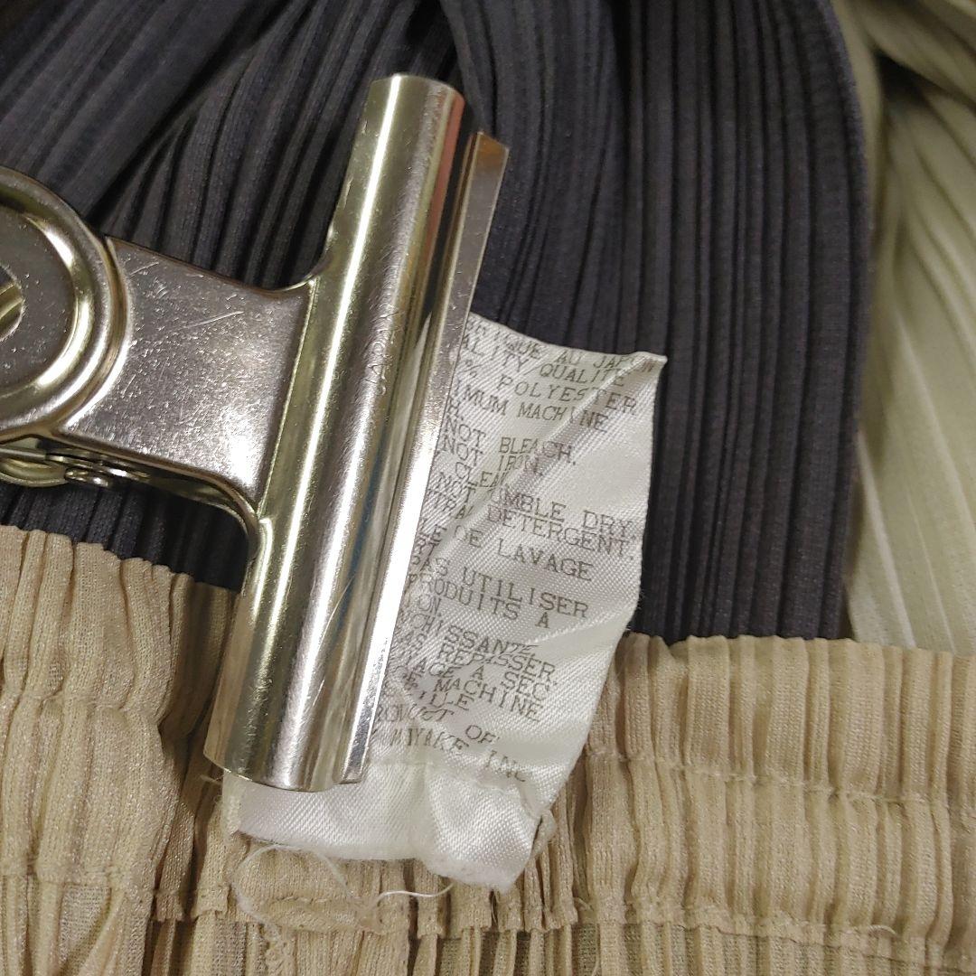 18　プリーツプリーズ　ベージュパンツ　サイズ1