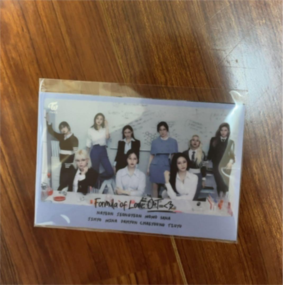 TWICE Formula of love, the feelsトレカ