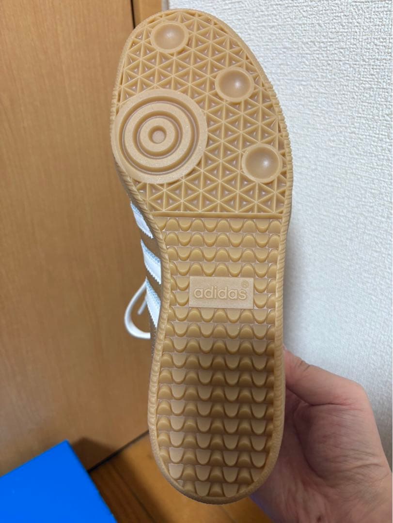 【一日値下げ】adidas Samba 24.5cm シルバー アディダス