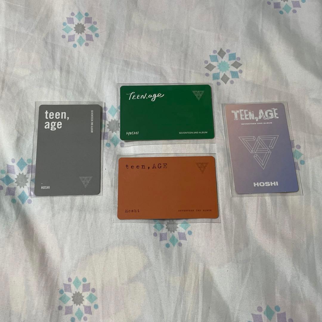 SEVENTEEN ホシ トレカ teenage セット