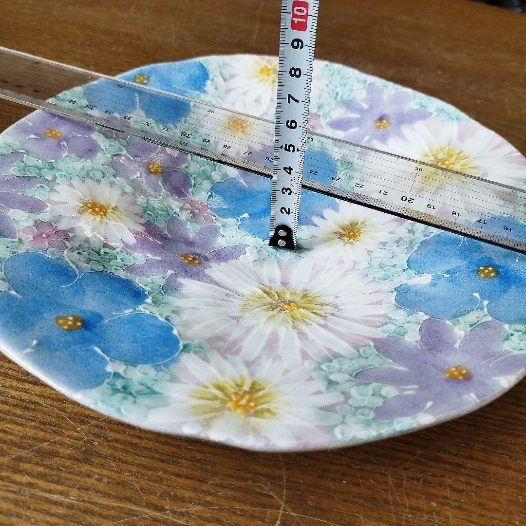 【新品・未使用】工房ゆずりは　花友禅　パスタ皿　カレー皿　陶器　食器　料理