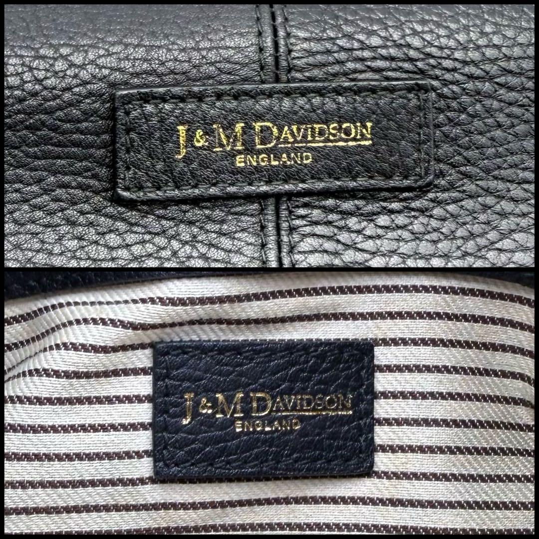 【良品】J&M DAVIDSON 2wayショルダーバッグ　メッセンジャーバッグ